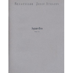 Aquarellen op.258 für Orchester -Josef Strauss