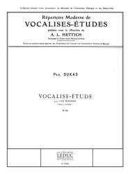 VOCALISE-ETUDE NO.14 : POUR - Paul Dukas