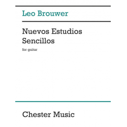 Nuevos estudios sencillos for guitar -Leo Brouwer