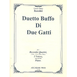 Duetto buffo di due gatti for 2 voices and - Gioacchino Rossini