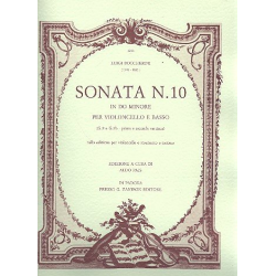 Sonate c-Moll G2 und G2b für -Luigi Boccherini