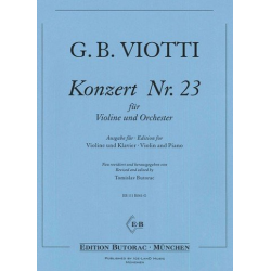 Konzert Nr.23 für Violine und Orchester -Giovanni Battista Viotti