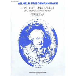 Erzittert und fallet für Soli (SATB), -Wilhelm Friedemann Bach