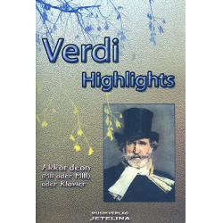 Verdi Highlights für Akkordeon (Klavier) - Giuseppe Verdi