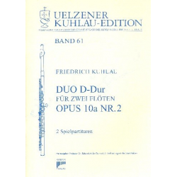 Duo D-Dur op.10a,2 -Friedrich Daniel Rudolph Kuhlau