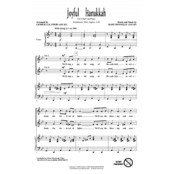 Joyful Hanukkah -Mary Donnelly / Arr.George L.O. Strid