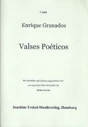 Valses poeticos für Flöte und Gitarre -Enrique Granados