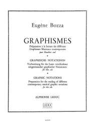 Graphismes : pour oboe seul -Eugène Bozza