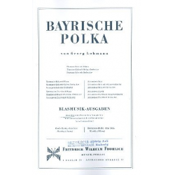 Bayrische Polka für Posaune und Blasorchester -Georg Lohmann