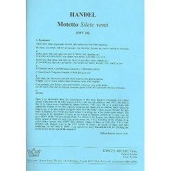 Silete Venti  HWV242 -Georg Friedrich Händel (George Frederic Handel)