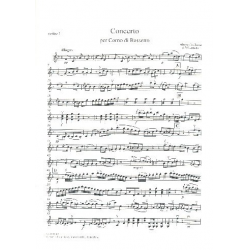 Concerto per corno di bassetto : -Alessandro Rolla