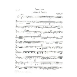 Concerto per corno di bassetto : -Alessandro Rolla