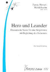 HERO UND LEANDER DRAMATISCHE SZE- -Fanny Cecile Mendelssohn (Hensel)