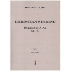 Romanze in D-Dur op.100 -Christian Sinding