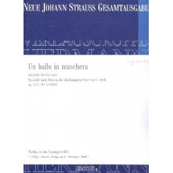 Quadrille Un ballo in maschera op.272 RV272 -Johann Strauß / Strauss (Sohn)