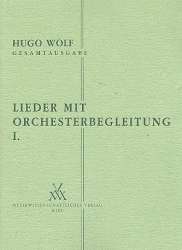 Lieder mit Orchesterbegleitung Band 1 -Hugo Wolf