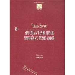 Sinfonia no.1 en fa mayor -  Sinfonia no.3 en sol mayor -Thomas Breton