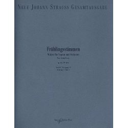 Frühlingsstimmen op.410 RV410a -Johann Strauß / Strauss (Sohn)