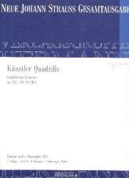 Künstler-Quadrille op.201 RV201 -Johann Strauß / Strauss (Sohn)