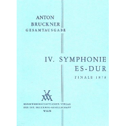 Sinfonie Es-Dur Nr.4 Finale von1878 -Anton Bruckner