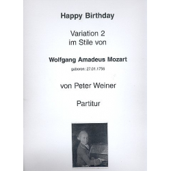 Happy Birthday Variation 2 - Peter Weiner