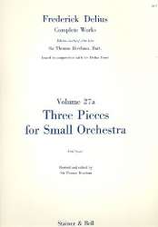 3 pieces for small orchestra -Frederick Delius