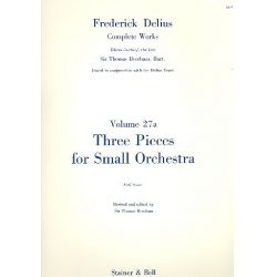 3 pieces for small orchestra -Frederick Delius
