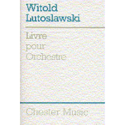 Livre pour orchestre -Witold Lutoslawski