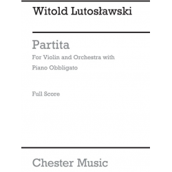 Partita for violin and orchestra -Witold Lutoslawski