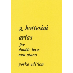 Arias for double bass and piano -Giovanni Bottesini