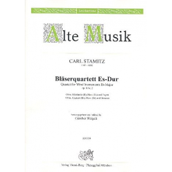 Quartett Es-Dur op.8,2 -Carl Stamitz / Arr.Günther Weigelt
