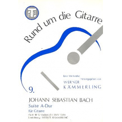 Suite A-Dur nach der Cellosuite 3 -Johann Sebastian Bach