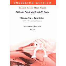 Sonata a Tre - Trio G-Dur -Wilhelm Friedrich Ernst Bach
