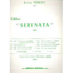 Célèbre sérénata op.6 pour soprano -Enrico Toselli