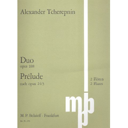 Duo op.108   und -Alexander Tcherepnin / Tscherepnin