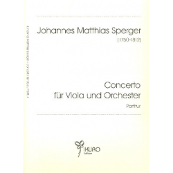 Konzert D-Dur -Johann Mathias Sperger