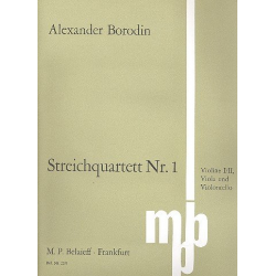 Streichquartett A-Dur Nr.1 -Alexander Porfiryevich Borodin