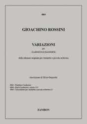 Variazioni in do per clarinetto -Gioacchino Rossini