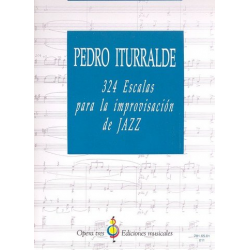 324 Escalas para la improvisación de Jazz -Pedro Iturralde