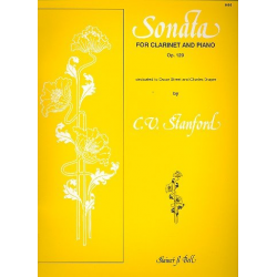 Sonata op.129 for clarinet and piano -Charles Villiers Stanford
