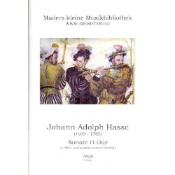 Sonate D-Dur -Johann Adolf Hasse