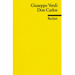 Don Carlos Libretto (dt) -Giuseppe Verdi