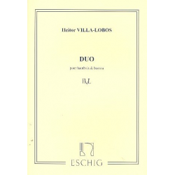 Duo : pour hautbois et basson -Heitor Villa-Lobos