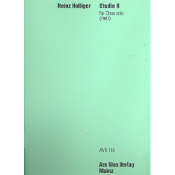 Studie Nr.2 für Oboe -Heinz Holliger