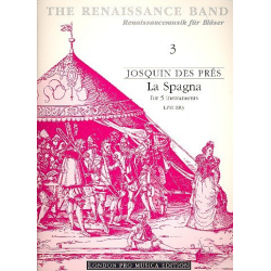 La Spagna Basse dance for -Josquin Despres