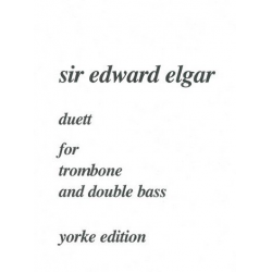 Duett for trombone and -Edward Elgar