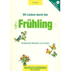 Mit Liedern durch den Frühling (+CD) -Kati Breuer
