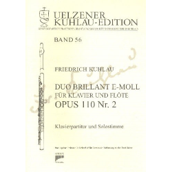 Duo brillant e-Moll op.110,2 -Friedrich Daniel Rudolph Kuhlau
