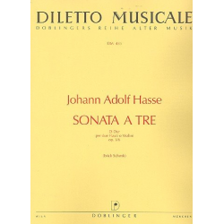 Sonata a tre D-Dur op. 3/6 -Johann Adolf Hasse