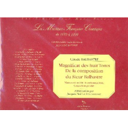 Magnificat des huit tons -Claude Benigne Balbastre